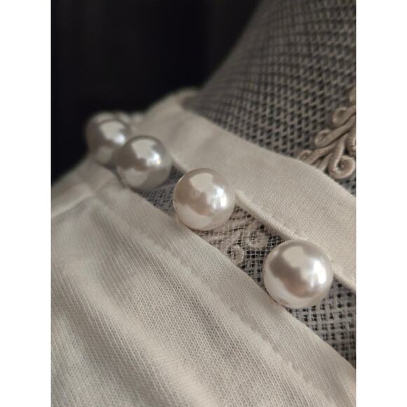 NWOT Generation Love Long Sleeve Pearl Top, Size XS - Picture 5 of 9